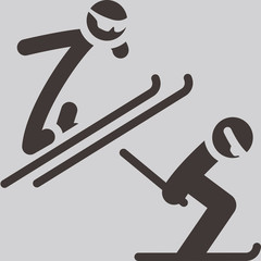 Nordic combined icon