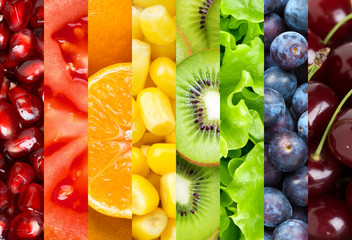 Healthy food background
