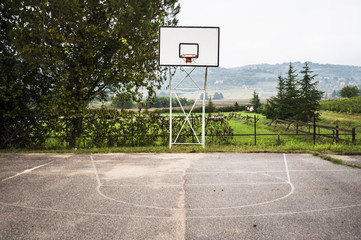 Basketball court
