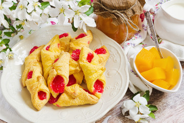 breakfast of fresh scones