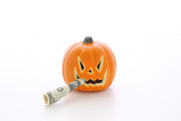 1ドルとカボチャ