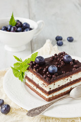 cake on a plate