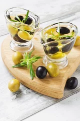 Foto op Plexiglas olive oil © saharosa