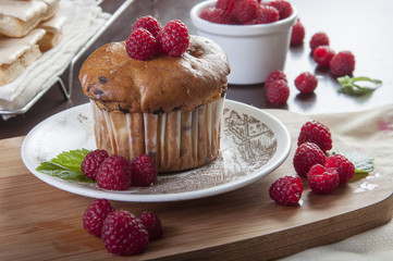 Muffin de fresa