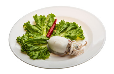 Boiled cuttlefish