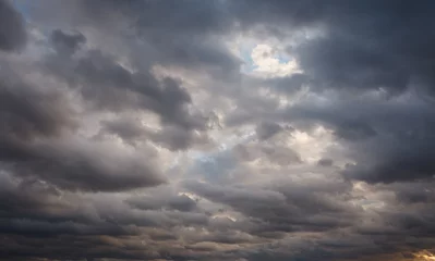 Printed roller blinds Sky Natural background: stormy sky