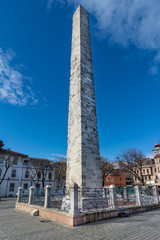 Walled Obelisk in Istanbul Turkey