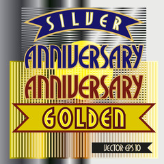 Золотая,серебряная дата