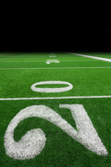 Obraz premium Football field with copy space