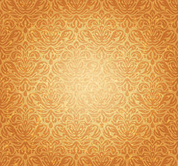 ocher vintage seamless grunge wallpaper design
