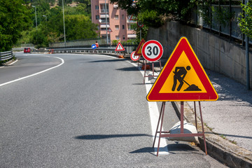 Segnalazione lavori in corso