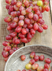 Uvas rojas