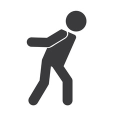 human silhouette design