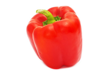 red pepper isolated on white background