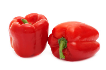 red pepper isolated on white background
