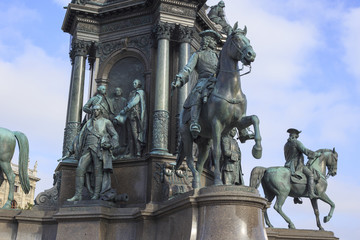 Maria Teresa Monument In Vienna