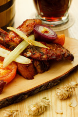 grilled ribs