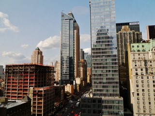 Fototapeta na wymiar Wolkenkratzer in New York