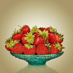 Strawberries in a Bowl