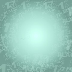 1st place sign background