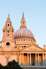 Obraz premium St Pauls at Sunset