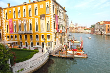 Fototapeta na wymiar Canal Grande Venice, Italy