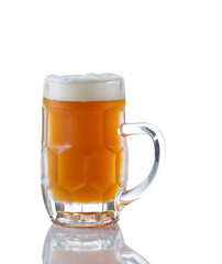 Stein filled with Amber Beer
