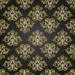 Orient Seamless Vector Pattern. Abstract Background