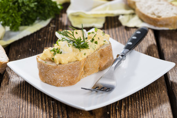 Portion of Egg Salad