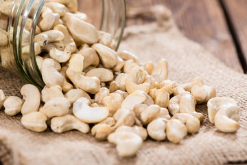 Portion of Cashew Nuts