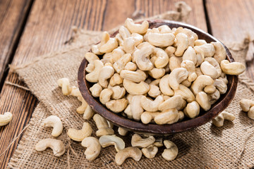 Portion of Cashew Nuts