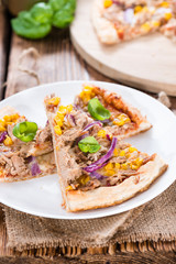 Homemade Tuna Pizza