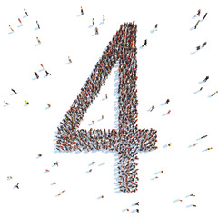 illustration of a letter with people