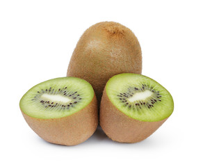 fresh ripe kiwi fruits