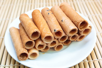 Tong Muan, traditional dessert in Thailand.