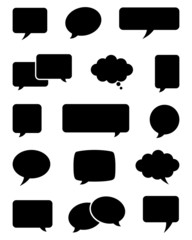 Speech Bubble Icons - 70927613