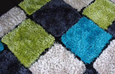carpet texture in multicolors on the floor