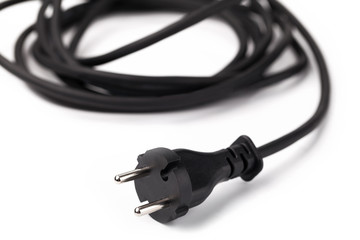 Black electric cable