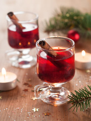 Hot tea or mulled wine