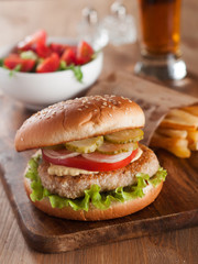 Delicious burger