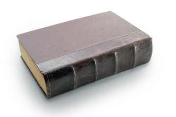 Book on white background