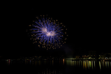 Fototapeta premium Fuochi artificiali