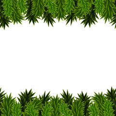 Fototapeta na wymiar Christmas background with spruce branches