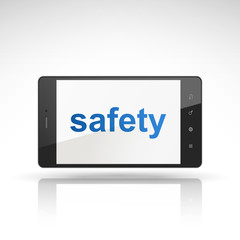 safety word on mobile phone