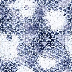 Seamless patterned frame