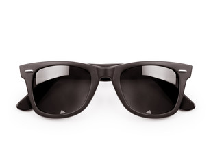 Sunglasses isolated against a white background