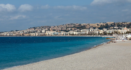 Naklejka na ściany i meble City of Nice - Luxury resort of French riviera