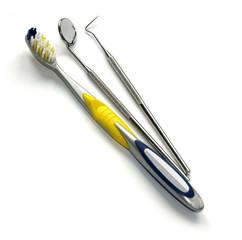 Metal medical equipment tools and toothbrush - 70943221
