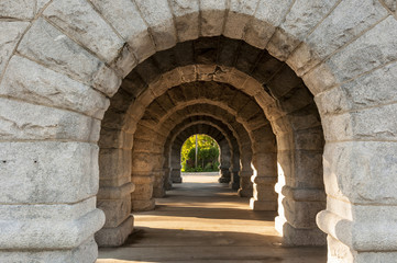 Fototapeta na wymiar Stone arches