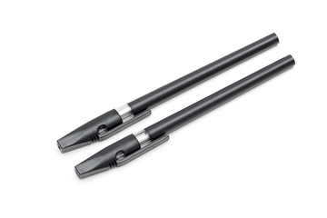 stationery set on the white background